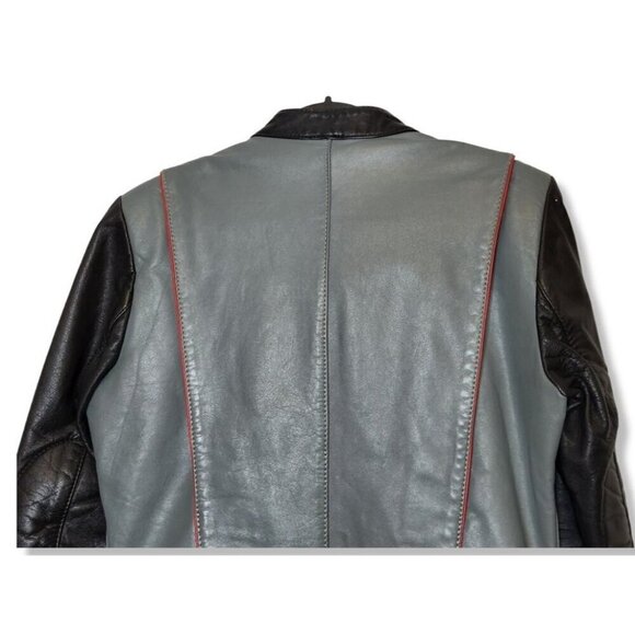 Harley-Davidson Leather Jacket Motorcycle Racing Vintage 1970s AMF - Picture 9 of 14